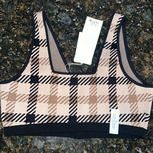 Hm Rokh jacquard knit bra top - Picture 4 of 4